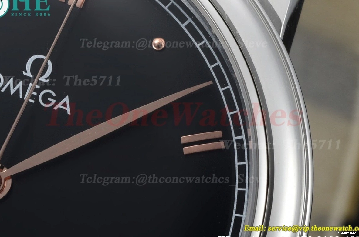 A8800 Ville 40mm Black LE De SS Date Prestige Dial BLSF 0425